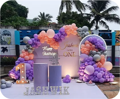 Flower Decoration For Naming Ceremony