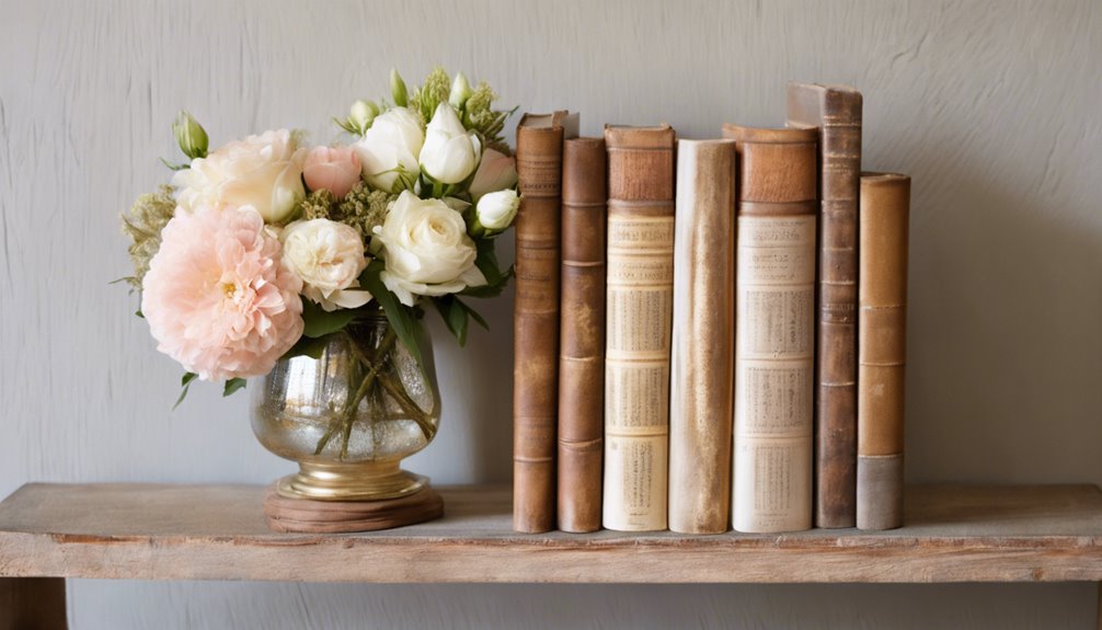 beautifully arranged book displays