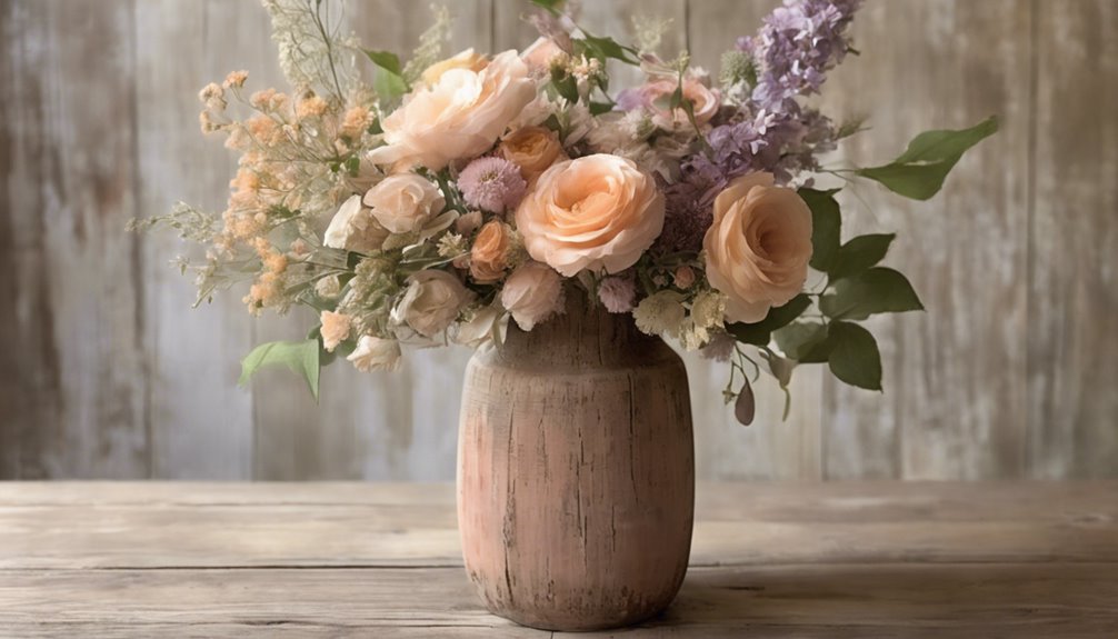 decorative country style vases