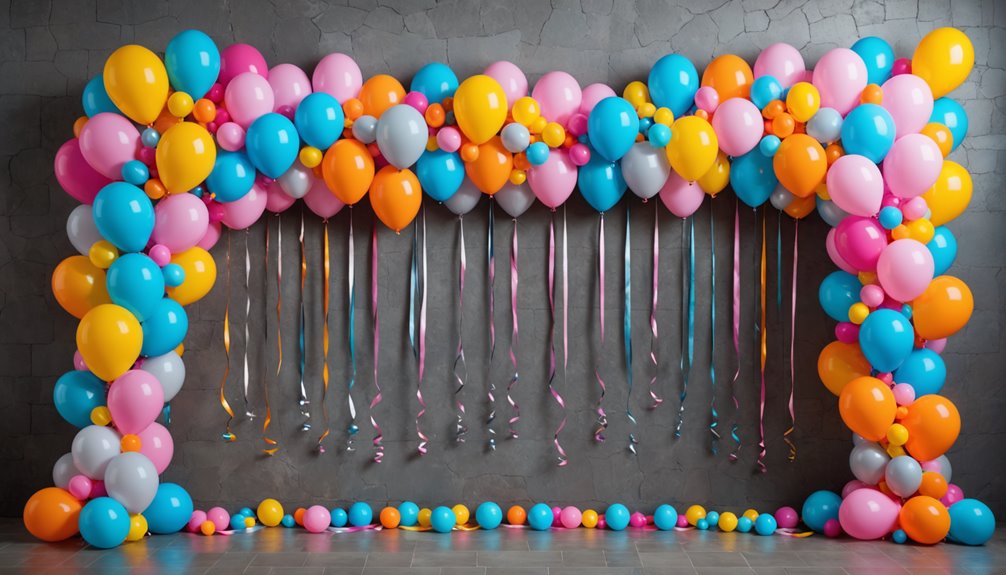 vibrant party decoration idea